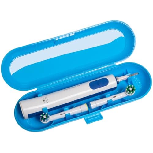 Electric Toothbrush Travel Case for Oral B & Philips Sonicare, Blue