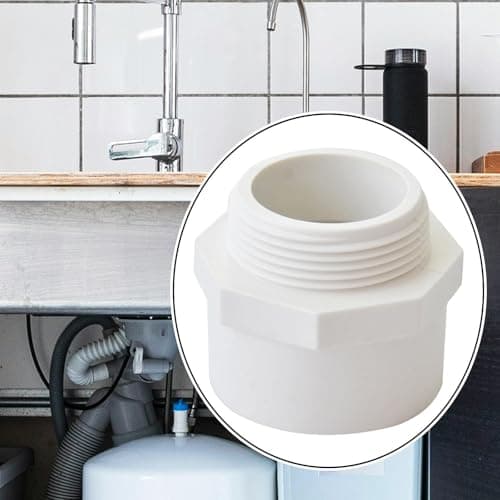 Compact PVC Drain Pipe Adapter, Odor Resistant — view 5