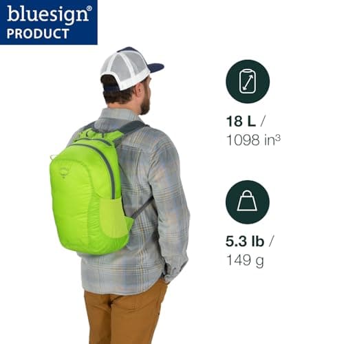 Osprey Ultralight Stuff Travel Accessories, Backpack, 18L, Mars Orange — view 2