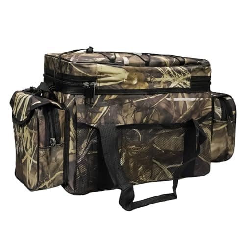 Seaknight Carp Fishing Bag SK003 Single Shoulder Sea Fishing Tackle Bags Holdall Camouflage Outdoor Carryall Bag Hiking Travel Pack 50CM*28CM*27CM — view 2