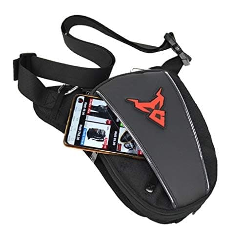 Motorcycle Drop Leg Bag Oxford Waist Pack for Men Women Bum Hip Fanny Belt Purse Pouch Outdoor Travel Hiking Cycling Thigh Daypack — view 4