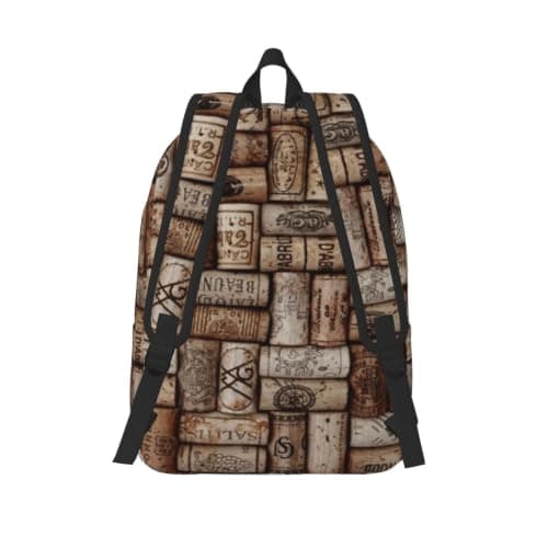 FEYUNYAN Casual Canvas Backpack Unisex, Lightweight Daypack For Work Travel — view 3