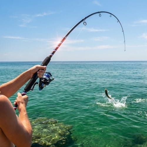 Telescopic Fishing Rod and Reel Combo — view 3