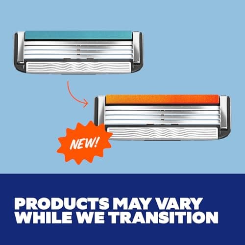 Dollar Shave Club | Travel Shaving Kit | 4 Swift Rinse Refill Cartridges, 1 Handle (Blue) and 1 Razor Cover — view 6