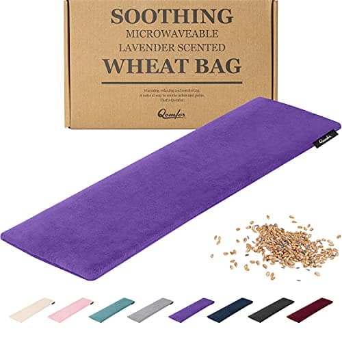 Wheat Bags Microwavable - Purple - Heating Pad for Pain Relief