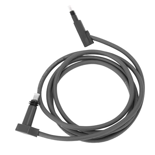 Cocoarm Rectangular Satellite Replacement Cable, Rubber Copper Satellite Replacement Cable 6FT 2m, Stable Connection Easy Install Router Compatible for Home Travel Setup — view 3