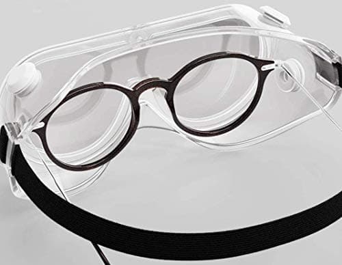 Manissa Safety Goggles, Sealed, Anti-Fog (Pack of 10 Pieces) — view 3