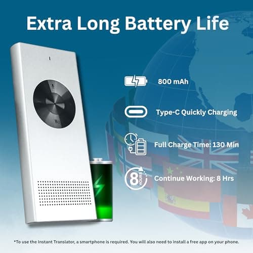 Enence Muama PRO | Smart Instant Real Time Voice Languages Translator — view 2