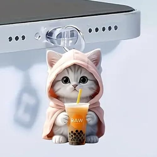 Phone Dust Plug Dustproof Type C Protective Cat Reusable — view 5