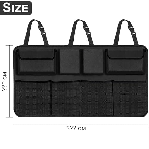 Car Boot Organiser with Multi-Pockets – Foldable Children’s Travel Car Storage Bag, Heavy-Duty Boot Organiser Box for Toys, Groceries, Tools & Daily Use – Universal Fit for All Vehicles — view 2