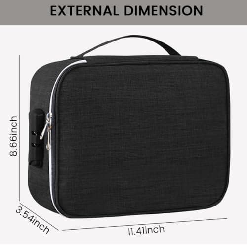 Seekjoy Double Layer Extra Large Portable Travel Cable Organiser Bag — view 2