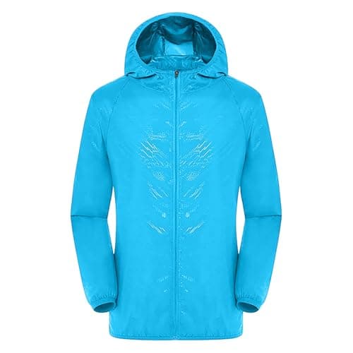 Womens Raincoats Waterproof with Hood Women's Lightweight Waterproof Jacket Ladies Packable Raincoat with Pockets Breathable Hooded Windproof Rain Jacket for Outdoor Travel Hiking Cycling Walking — view 4