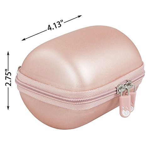 Hard Travel Case for Anker SoundCore mini Super Portable Speaker Bluetooth Speaker by Hermitshell (Rose gold) — view 6