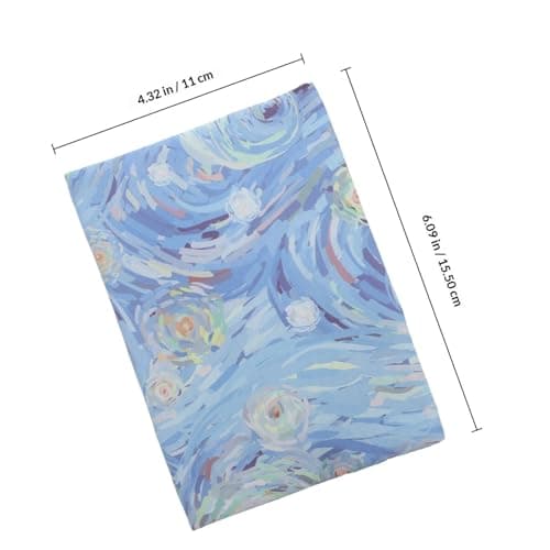 A6 Fabric Book Cover Stretchable Washable Protective Sleeve — view 2