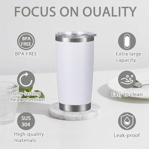 YDYxieji 20oz 550ml Travel Insulated Tumbler with Lid,Stainless Steel Double Wall Insulated Thermal Coffee Cup Flask Travel Mug for Hot & Cold Drinks, Fits Car Cup Holder (Purple) — view 4