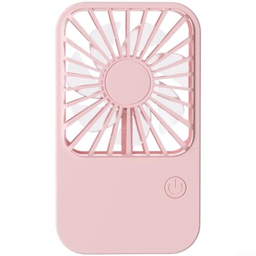 for mini Pocket Fan USB Rechargeable 3 Speeds Lightweight for — view 5