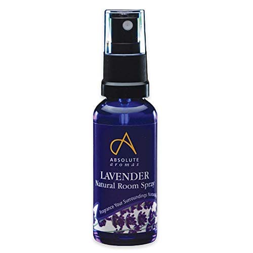 Absolute Aromas Natural Lavender Room Spray 30ml with Pure Lavender (Lavandula Angustifolia) Essential Oil - A Light, Crisp and Calming Aroma - 100% Pure, Natural, Vegan, Undiluted and Cruelty-Free