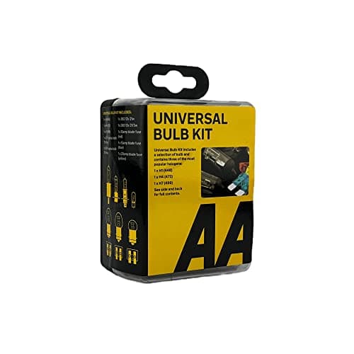 AA French Travel Kit AA5465 - Breathalysers, Warning Triangle, UK Badge, Headlamp Beam Converters & Compact Universal Car Bulb/Fuse Kit 0552 - Includes Popular Halogen Bulbs H1 (448) H4 (472) H7 — view 3