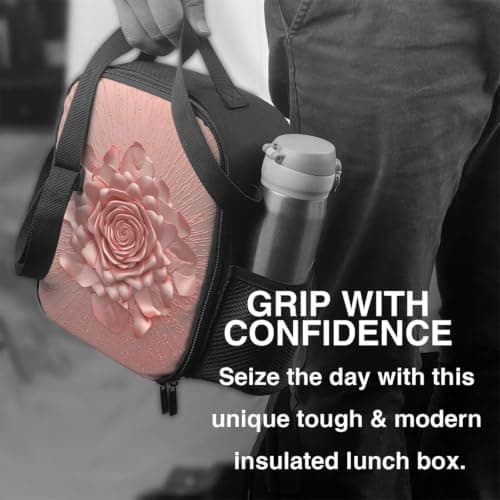 Lunch Bag for Women & Men Insulated Lunch Box Leakproof Cooler Tote Bags — view 6