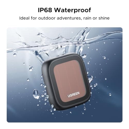 UGREEN FineTrack Pro Solar Tracker Tag for Apple Find My, 110dB, Key Finder — view 5