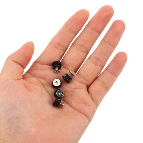 Homoyoyo 10 Pairs Metal Rivet Parts for Sandals and Footwear Replacement, Quick Release Snap Button, Preventing Deformation, Universal Compatibility, for Holiday Activities and DIY Repair — view 4