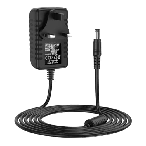 5V Power Supply Adapter, DC 5Volt 3A 2A 1A Charger, AC 100-240V to DC 5V Converter, fit for 5Vdc Baby Monitor/Swing Record Player LED Strip Light Massage Gun etc