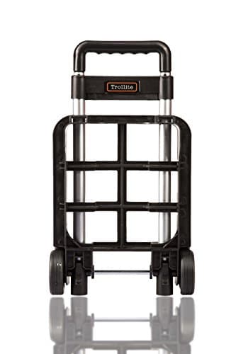 LeanPac Small Lightweight & Compact Folding Travel Garden Camping Festival Shopping Trolley on Wheels Hand Cart. Weighs 900grams Only. — view 2