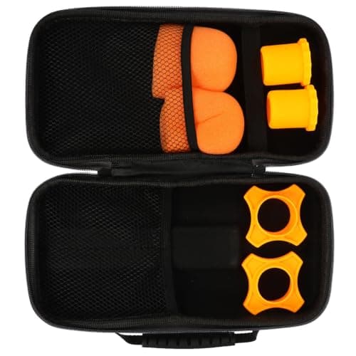 GOOHOCHY Shockproof Microphone Bag for Portable Storage, EVA Nylon Case