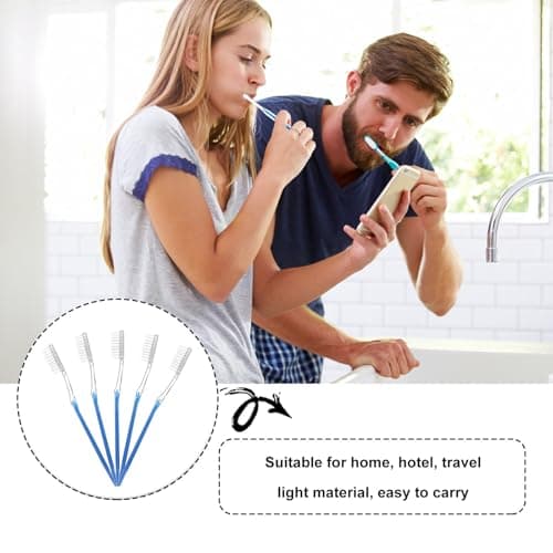 30pcs Disposable Travel Toothbrush for Hotel Business Trips Portable — view 3