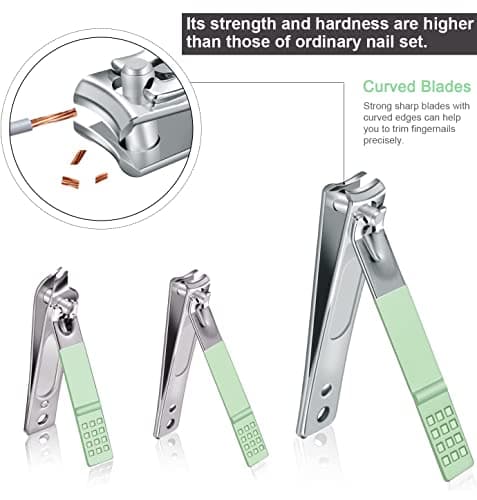 Manicure Set - Professional Travel Nail Clippers Kit — view 3