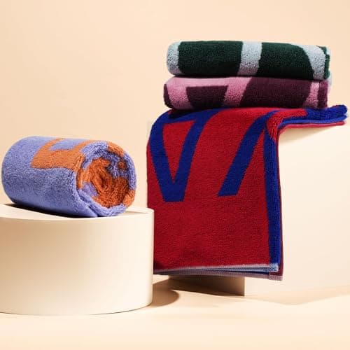 Vie TRIOMPHE 4 Pack Quick Dry Gym Towels for Men and Women