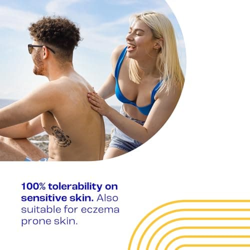 E45 Sun Body Cream Spray for Sensitive Skin. Hydrating Sun Spray with very high UVA and UVB protection and SPF 50+. Instantly Moisturising for Dry Skin, Sensitive Skin and Eczema Prone Skin - 180 ml — view 3