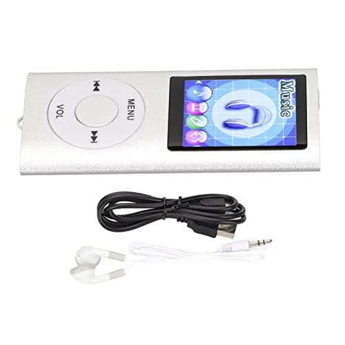 Kelawoly MP3 Player 1.8in Color Display, 64GB Expansion (Silver) — view 6