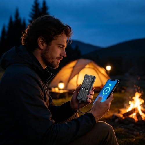 Solar Power Bank 10000mAh - Fast Charge | Waterproof, Flashlight — view 4