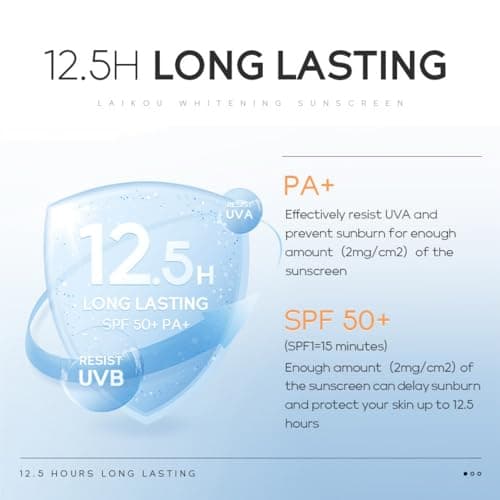 20 Pack Sunscreen SPF 50+, Mini Sun Cream for Face & Body, Travel Size Sunscreen Without White Cast, Waterproof & Long Lasting Mini Sun Cream,Lightweight UV Protection for Daily Use, 8g per piecec — view 2