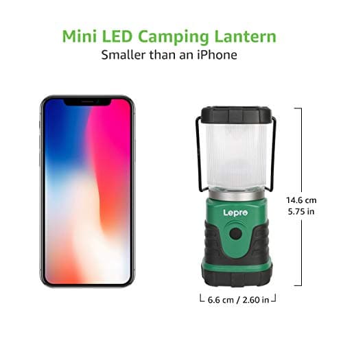 Lepro Camping Lantern Battery Powered, Small Camping Tent Lights, Pack of 2 — view 6