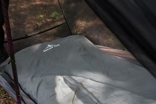 Nature Link Ultralight Backpacking Sleeping Bag 1.77lbs, Warm Weather Sleeping Bag 50℉-63℉, Nylon Shell and Lining, Waterproof, Compact and Lightweight for Backpacking Camping Hiking — view 5