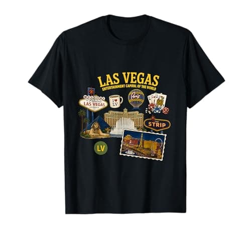 Las Vegas Entertainment Fun Travel Adventure T-Shirt