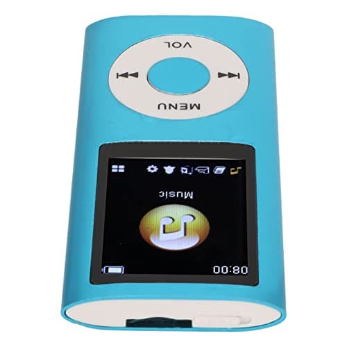 Yinhing 128 Gb MP3 Music Player budget-friendly Portable MP3 Player with Built in Battery Slim .8 LCD Screen Supports TF Card Lightweight Design Multi Color Options for Students and Audiophiles (Blue) — view 5
