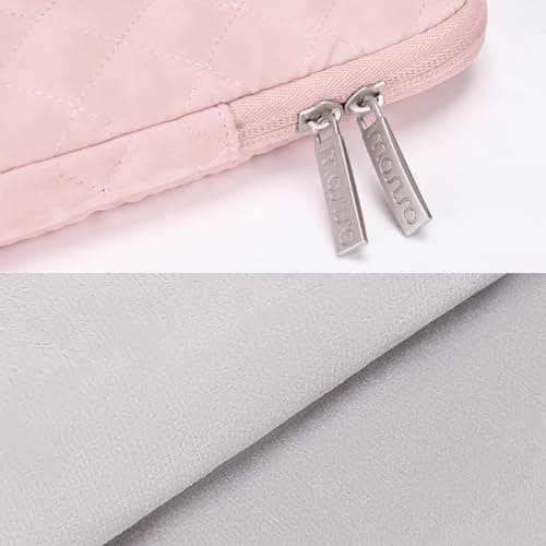 MOSISO Laptop Case 13.3 inch, 13-13.3 inch Laptop Sleeve, Chalk Pink — view 5