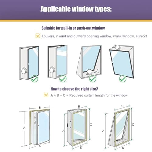 Portable AC Window Kit, Waterproof Zipper Opening Insulation Seal Panel, Universal No Drill AC Window Vent Kit for Bedroom, Apartment, Office, Basement and Garage — view 5