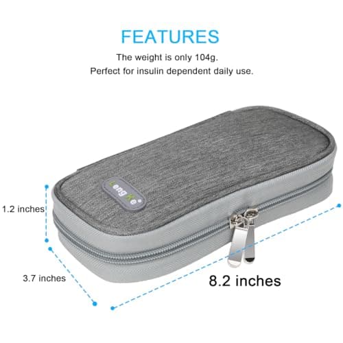 YOUSHARES Insulin Cooler Travel Case TSA-Approved for Monjaro GLP-1 Pens — view 4
