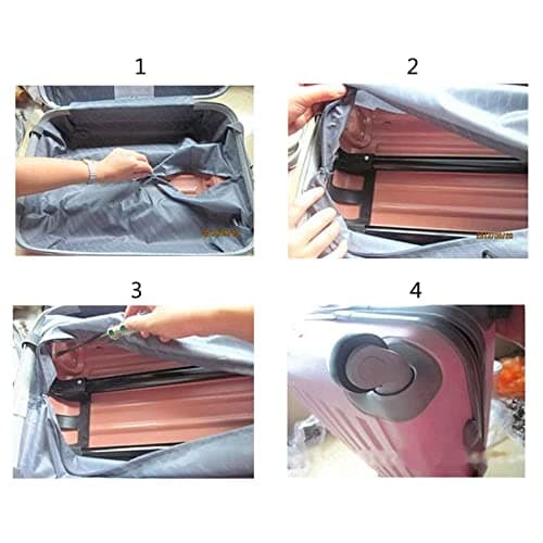 Replacement Luggage Wheels Portable A57 Suitcase Wheels Luggage Swivel Trolley Case Luggage Wheel For Repair Replacement Luggage Swivel A57 Trolley Case Luggage Wheel Replacement Part For Most — view 3