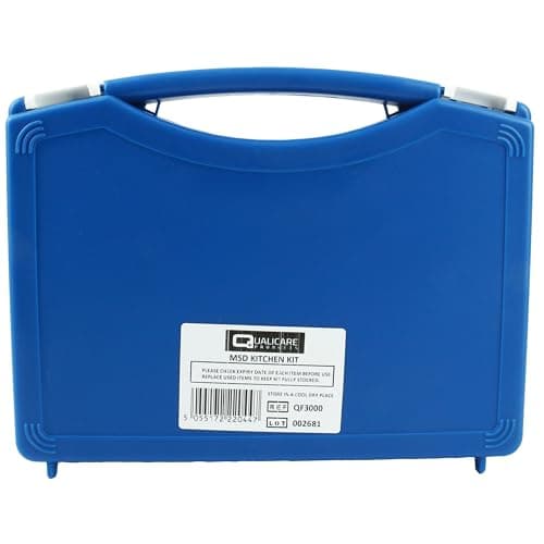 bumbur Catering First Aid Kit - Kitchen Safety Protection Blue Plasters & Dressings — view 6