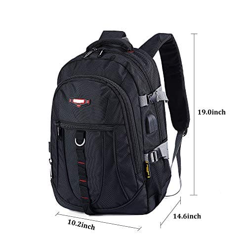 POWER KING Hiking Backpack 30L, Lightweight Casual Backpack for Men Women, Outdoor Travel Daypack for Camping Mountaineering Walking Cycling Climbing Sport, BlackI — view 2