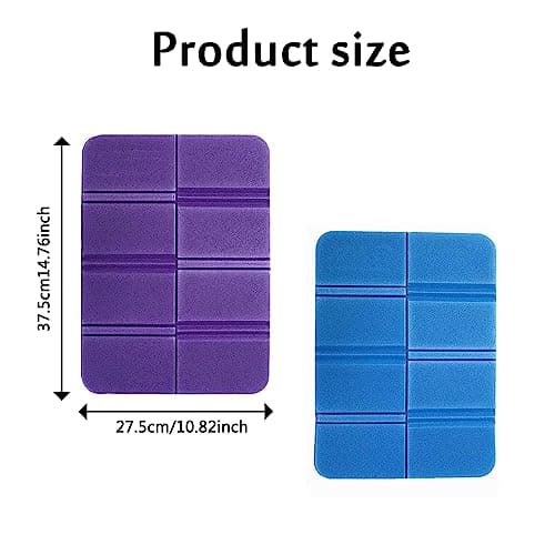 Folding Sit Mats Portable Waterproof Hiking Seat Pad forCamping Outing,2pcs — view 2