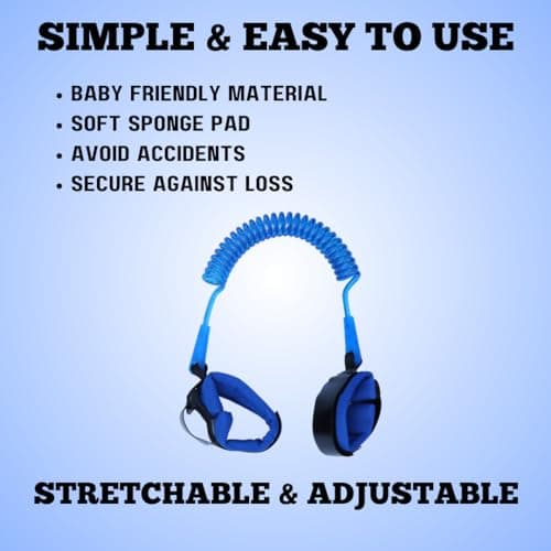 OrionMart Anti Lost Wrist Link Belt for Toddlers Wrist Reins — view 5