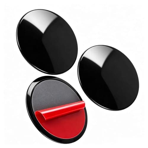 3 Pack Round Car Dashboard Adhesive Pads For Dash Cam Dashcam Sticky Pads