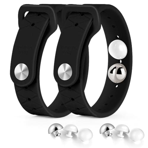 Fefod Travel Sickness Bands for Adults and Kid, 2 Pack Adjustable Acupressure Wristbands, Waterproof Sickness Band Nausea Morning Sickness, Motion Sickness, Sickness Relief Bands