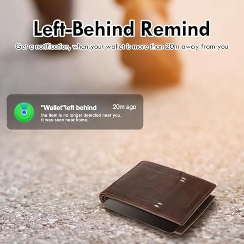UCard Wallet Tracker Card,Smart Bluetooth Item Finder-Locator Item Compatible with Find My (iOS only),Wireless Rechargeable,IP67 Waterproof,Locator for Wallet, Luggage,Suitcase,Bags,Passport,Backpack — view 3